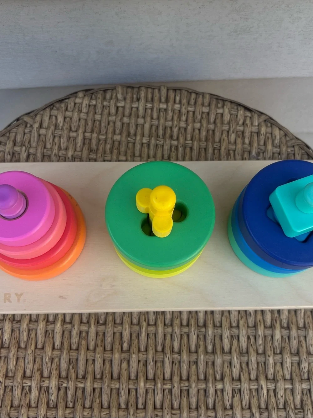 Lovevery Twist & Pivot Pattern Puzzle Wooden Montessori Toy The Investigator
